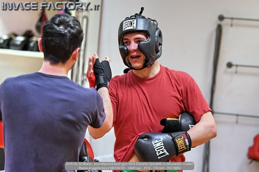 2019-05-29 Milano - pound4pound boxe gym 4916 Edoardo Spinatelli vs Alessandro Guatieri